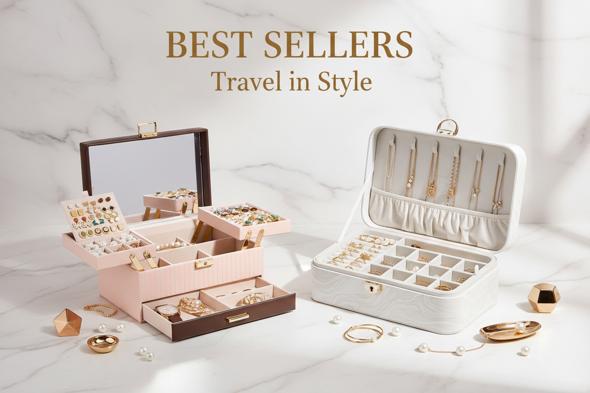 Best-selling jewelry boxes and organizers loved for stylish and practical storage