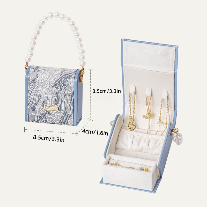 Portable Jewelry Box for Travel – PU Leather | Ranslike